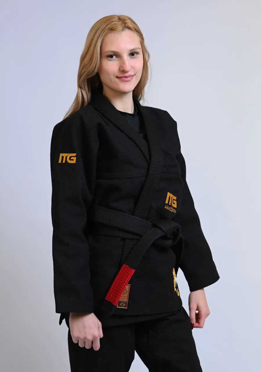 Kimono Feminino In The Guard Amazonia Jaguar Preto
