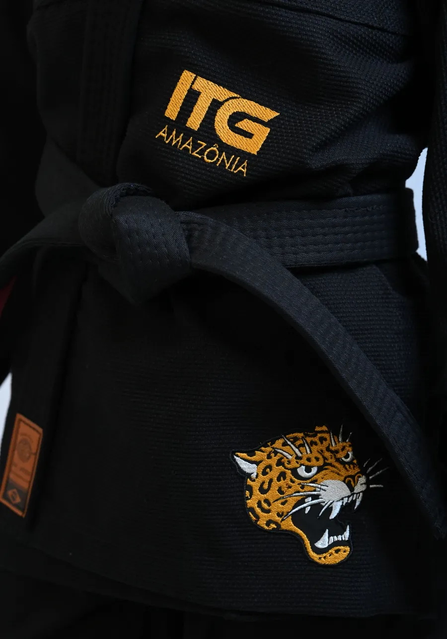 Kimono Feminino In The Guard Amazonia Jaguar Preto