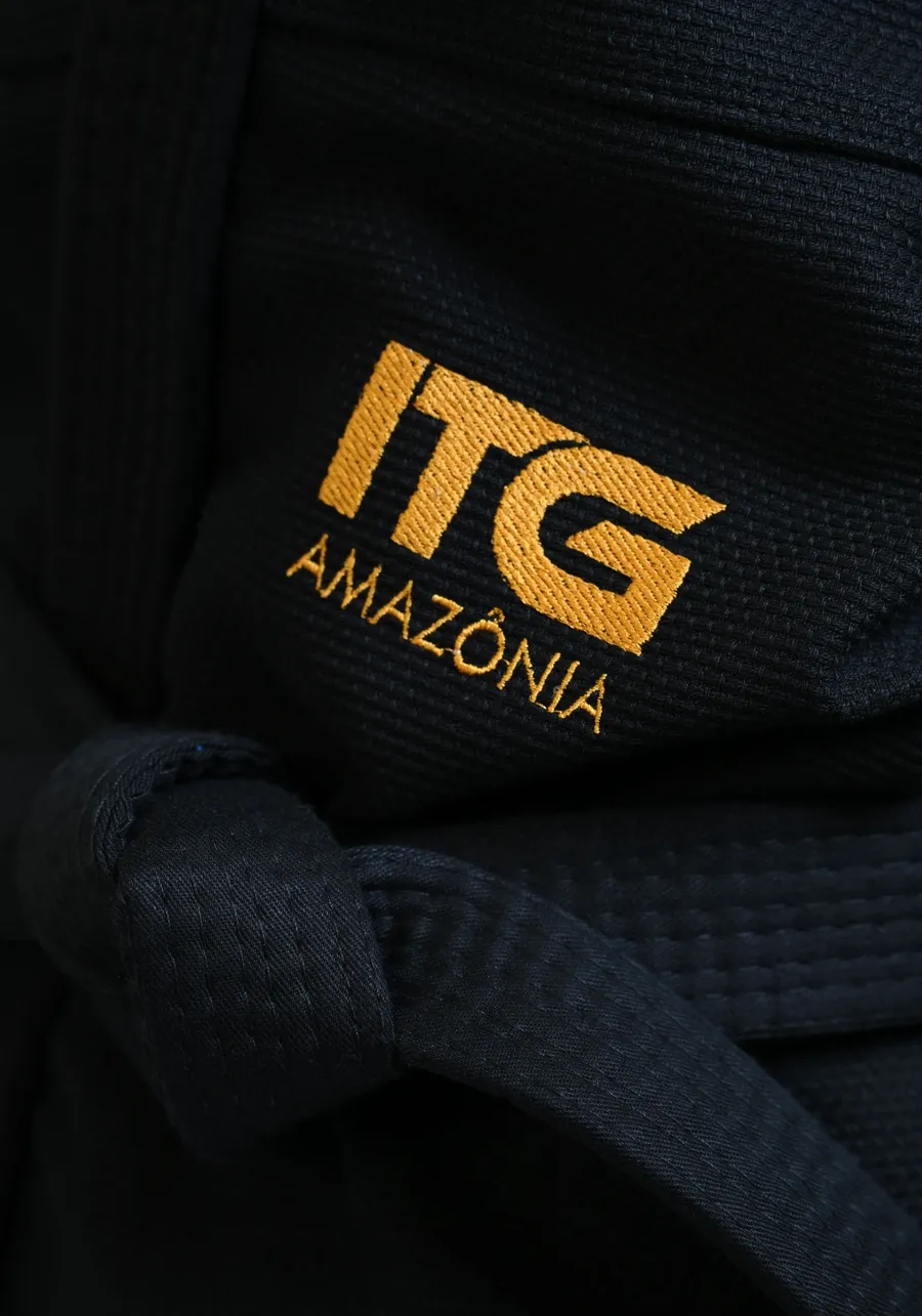 Kimono Feminino In The Guard Amazonia Jaguar Preto