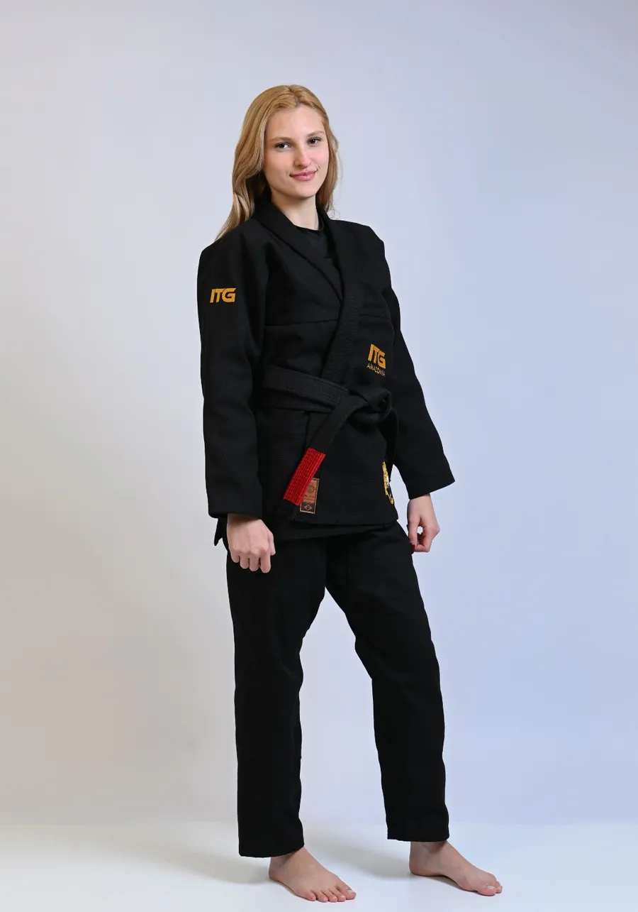 Kimono Feminino In The Guard Amazonia Jaguar Preto