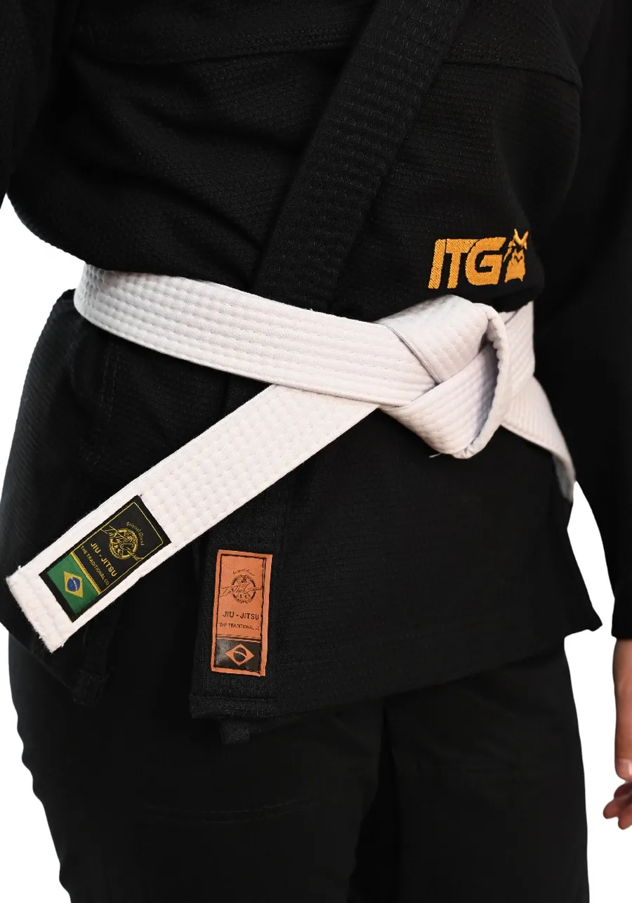 Kimono Feminino In The Guard Gold Pro Preto