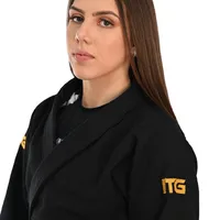 Kimono Feminino In The Guard Gold Pro Preto - imagem 7