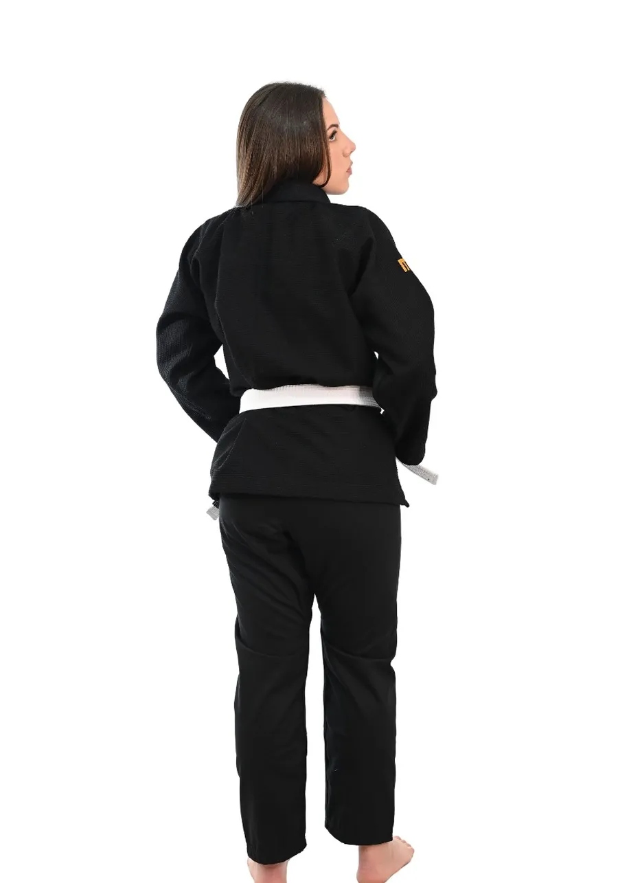 Kimono Feminino In The Guard Gold Pro Preto