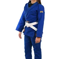 Kimono Feminino In The Guard Gold Pro Azul - imagem 5