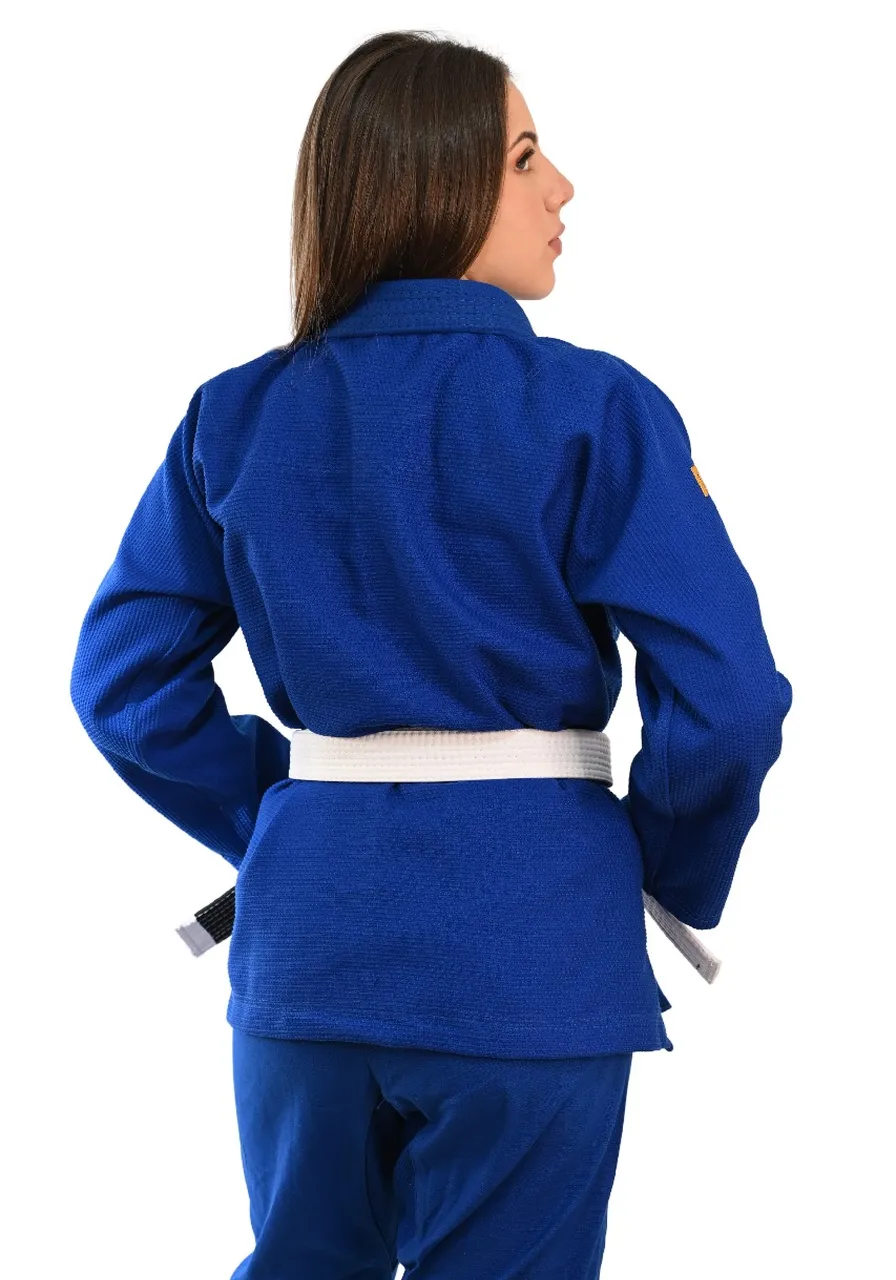 Kimono Feminino In The Guard Gold Pro Azul