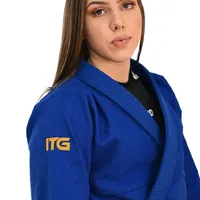 Kimono Feminino In The Guard Gold Pro Azul - imagem 7