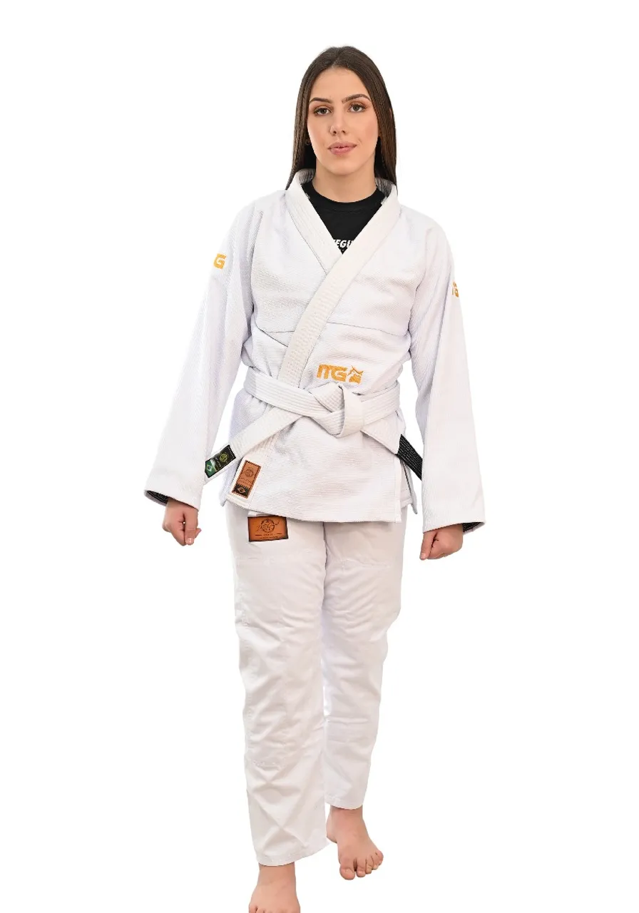 Kimono Feminino In The Guard Gold Pro Branco 
