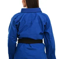  	Kimono Feminino In The Guard Jiu-Jitsu Liso Preto - imagem 7