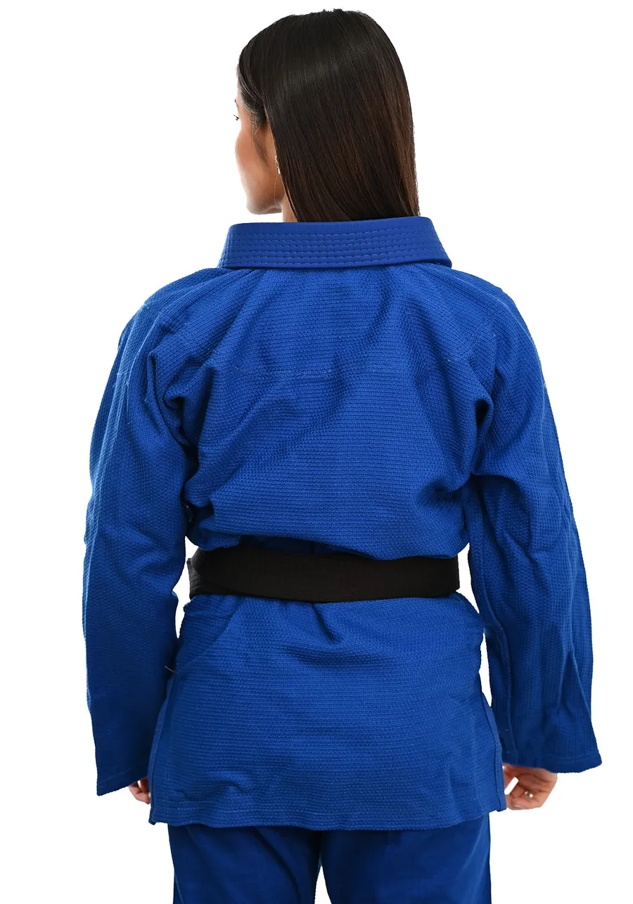  	Kimono Feminino In The Guard Jiu-Jitsu Liso Preto