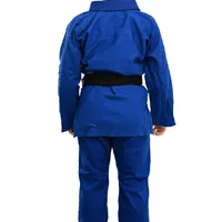  	Kimono Feminino In The Guard Jiu-Jitsu Liso Preto - imagem 8