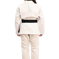 Kimono Feminino In The Guard Jiu-Jitsu Liso Branca - imagem 6