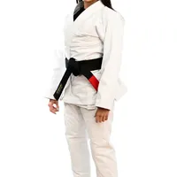 Kimono Feminino In The Guard Jiu-Jitsu Liso Branca - imagem 7