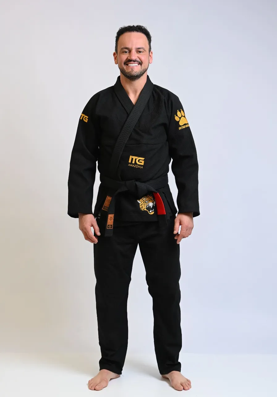 Kimono In The Guard Amazonia Jaguar Preto