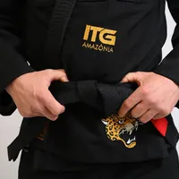 Kimono In The Guard Amazonia Jaguar Preto - imagem 4
