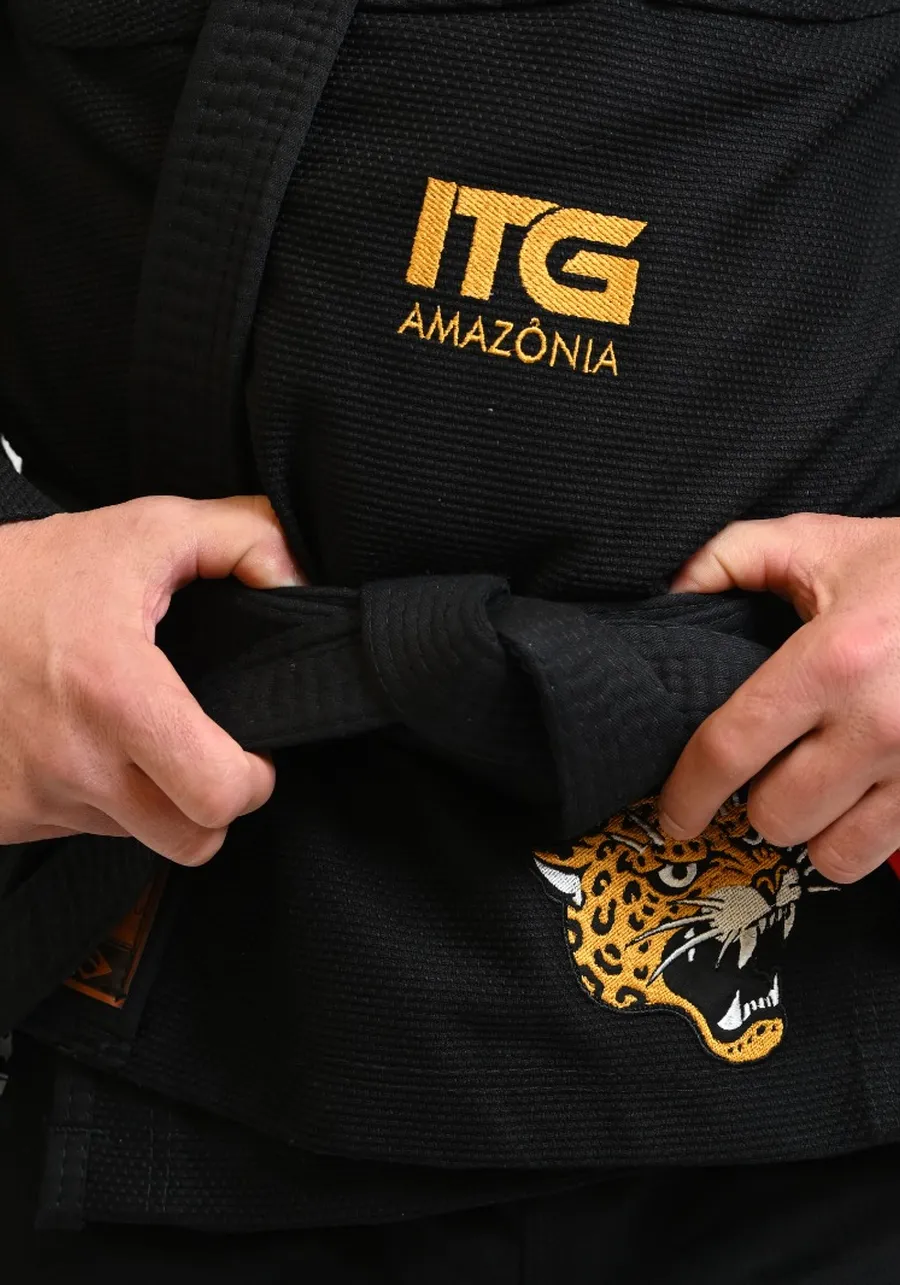 Kimono In The Guard Amazonia Jaguar Preto