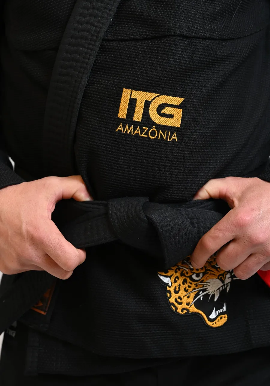 Kimono In The Guard Amazonia Jaguar Preto