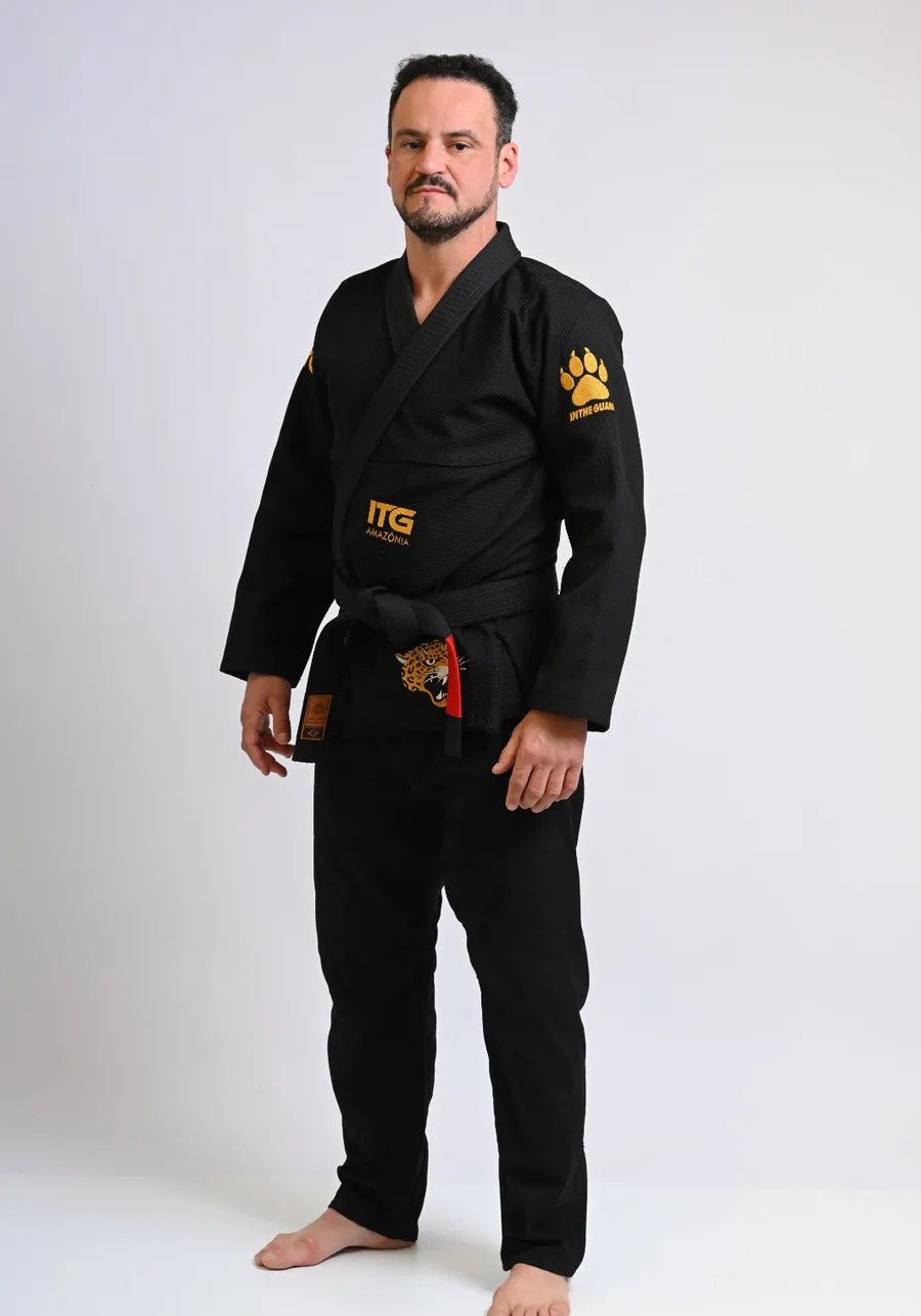 Kimono In The Guard Amazonia Jaguar Preto