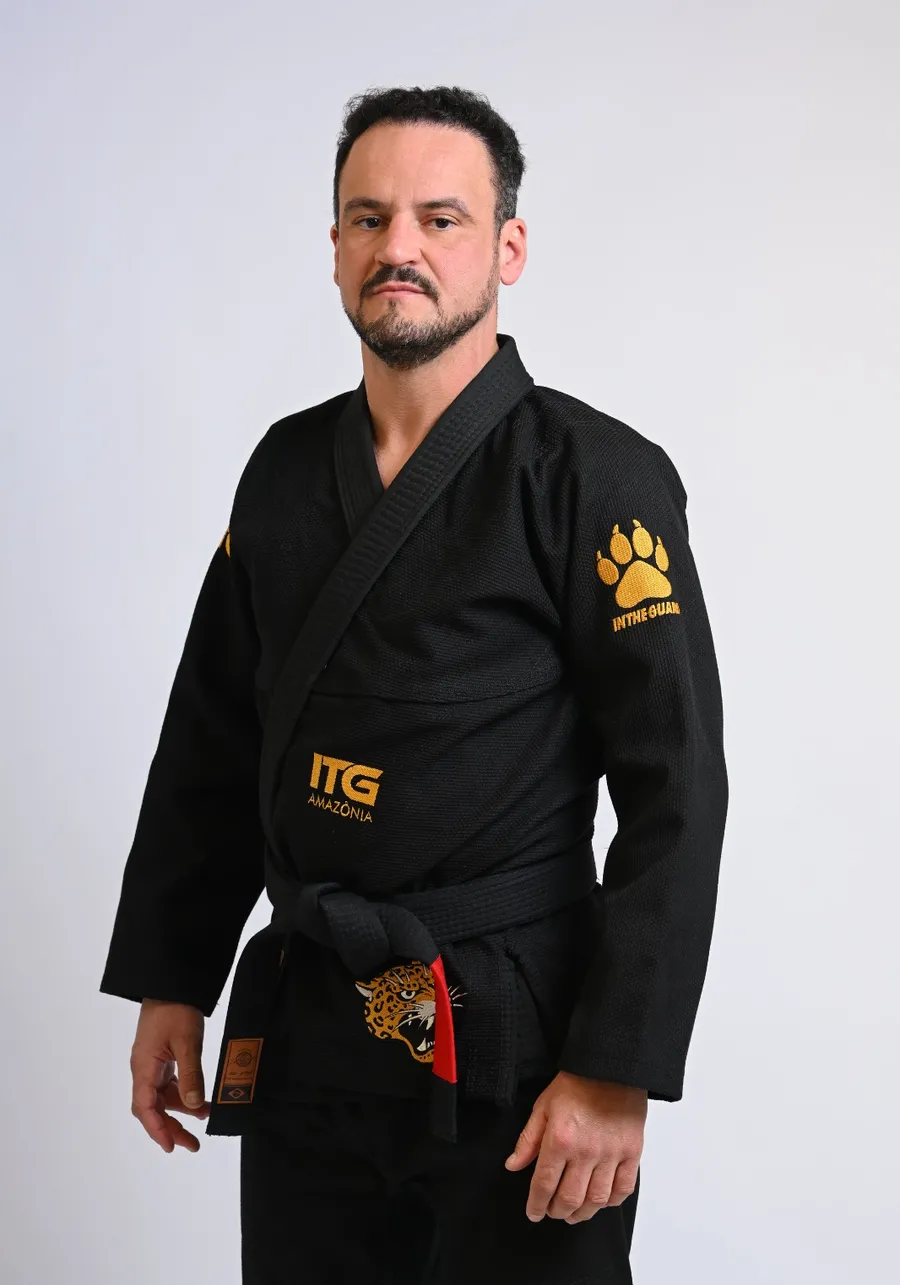 Kimono In The Guard Amazonia Jaguar Preto