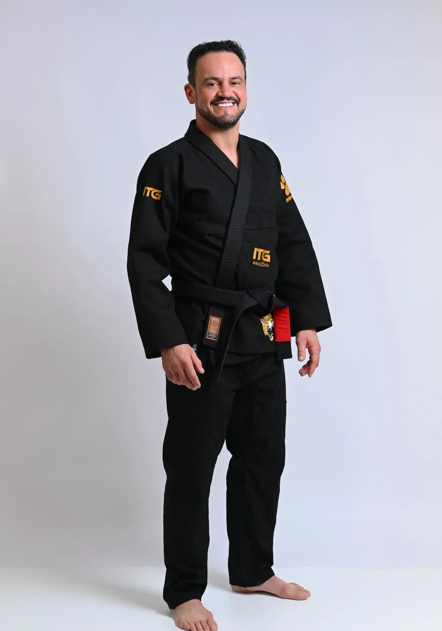 Kimono In The Guard Amazonia Jaguar Preto