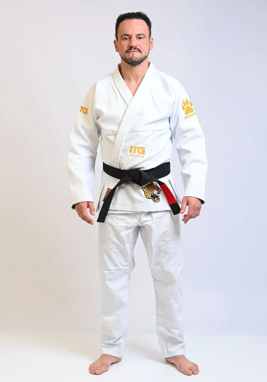 Kimono In The Guard Amazonia Jaguar Branco