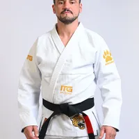	 Kimono In The Guard Amazonia Jaguar Branco - imagem 2