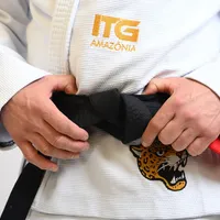 	 Kimono In The Guard Amazonia Jaguar Branco - imagem 4