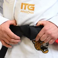 	 Kimono In The Guard Amazonia Jaguar Branco - imagem 6