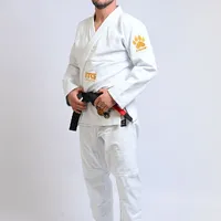 	 Kimono In The Guard Amazonia Jaguar Branco - imagem 3