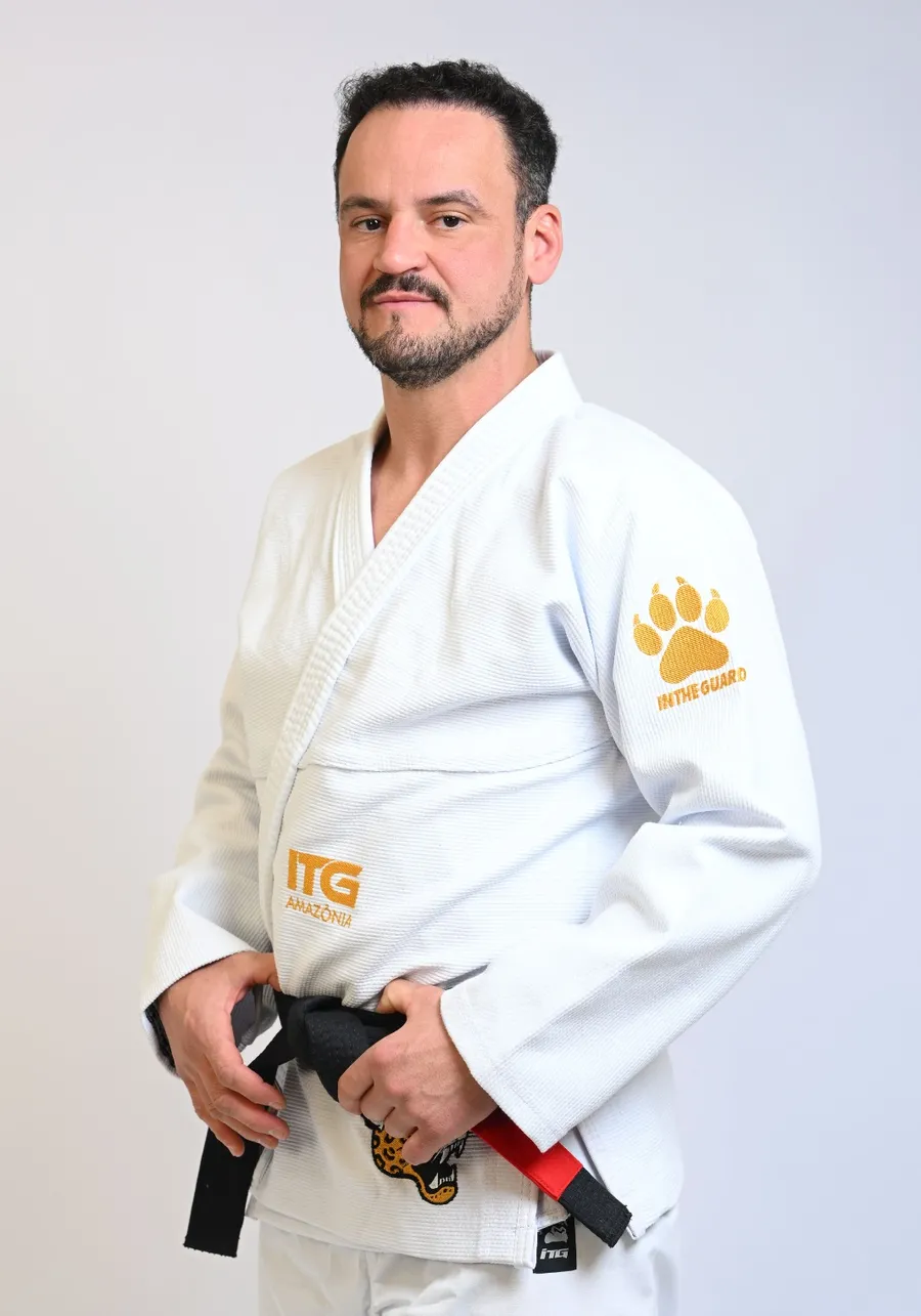 	 Kimono In The Guard Amazonia Jaguar Branco