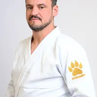 	 Kimono In The Guard Amazonia Jaguar Branco - imagem 8