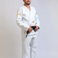	 Kimono In The Guard Amazonia Jaguar Branco - imagem 5