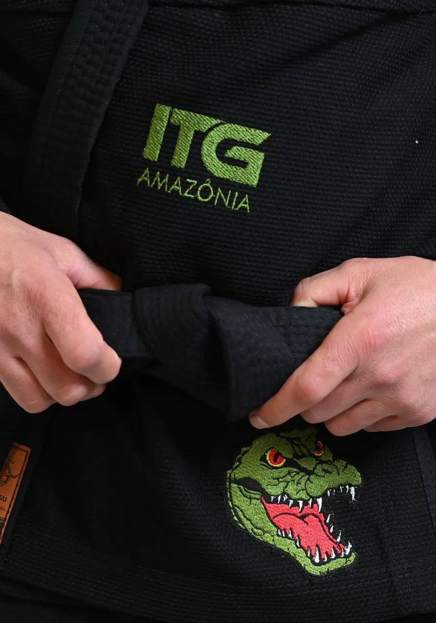 Kimono In The Guard Amazonia Jacare Preto