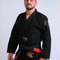 Kimono In The Guard Amazonia Jacare Preto - imagem 4