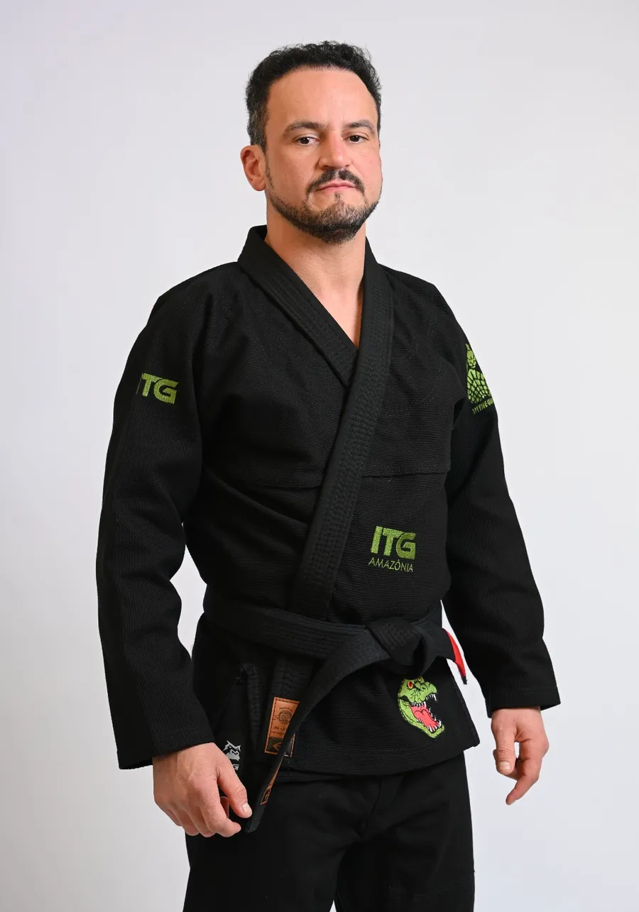 Kimono In The Guard Amazonia Jacare Preto