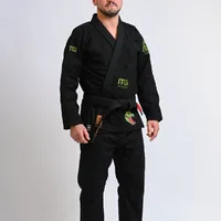 Kimono In The Guard Amazonia Jacare Preto - imagem 3