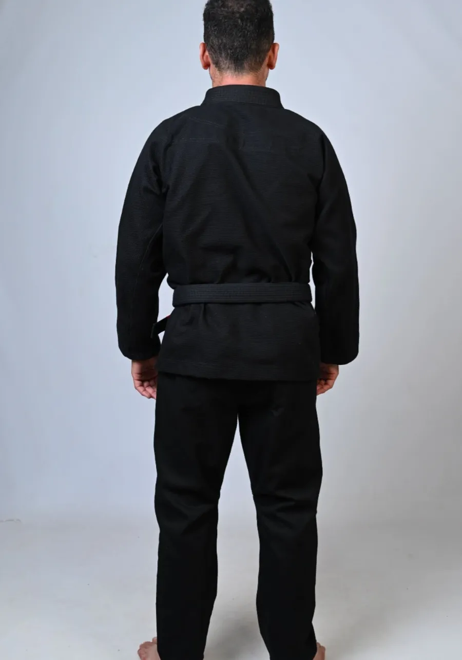 	 Kimono In The Guard Jiu-Jitsu ORELHA PRETO