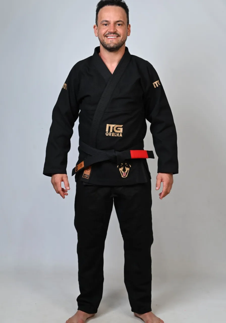 Kimono In The Guard Jiu-Jitsu ORELHA PRETO