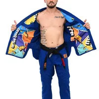 	 Kimono In The Guard Pro Colors Azul - imagem 6