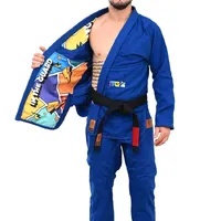	 Kimono In The Guard Pro Colors Azul - imagem 4