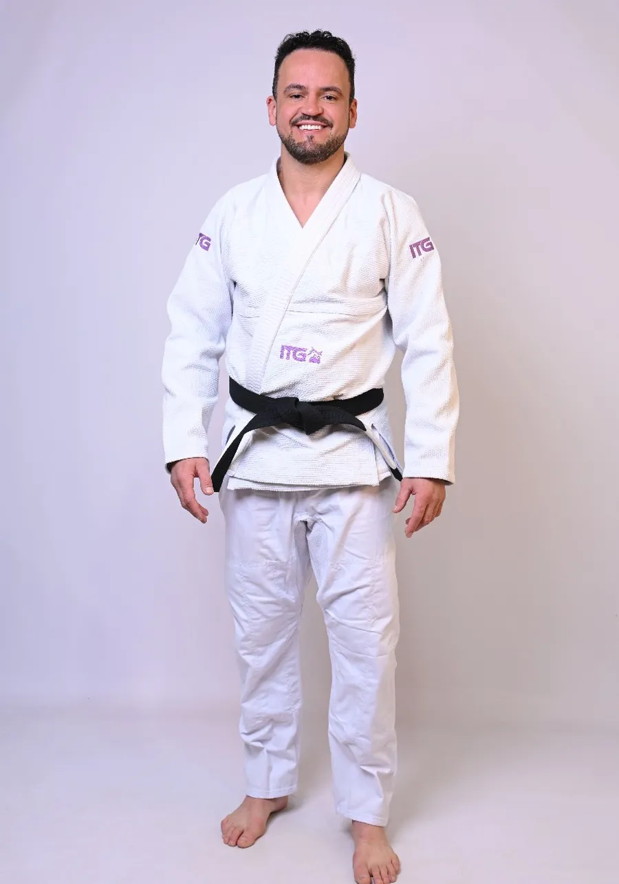 Kimono In The Guard Classic Purple 2025 BRANCO