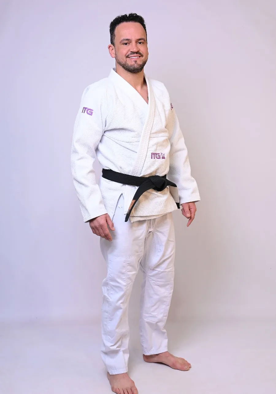 Kimono In The Guard Classic Purple 2025 BRANCO