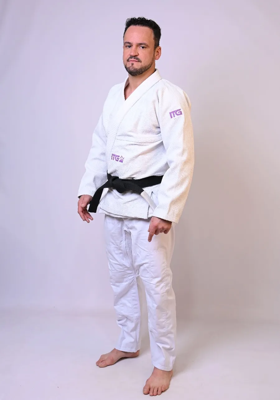 Kimono In The Guard Classic Purple 2025 BRANCO