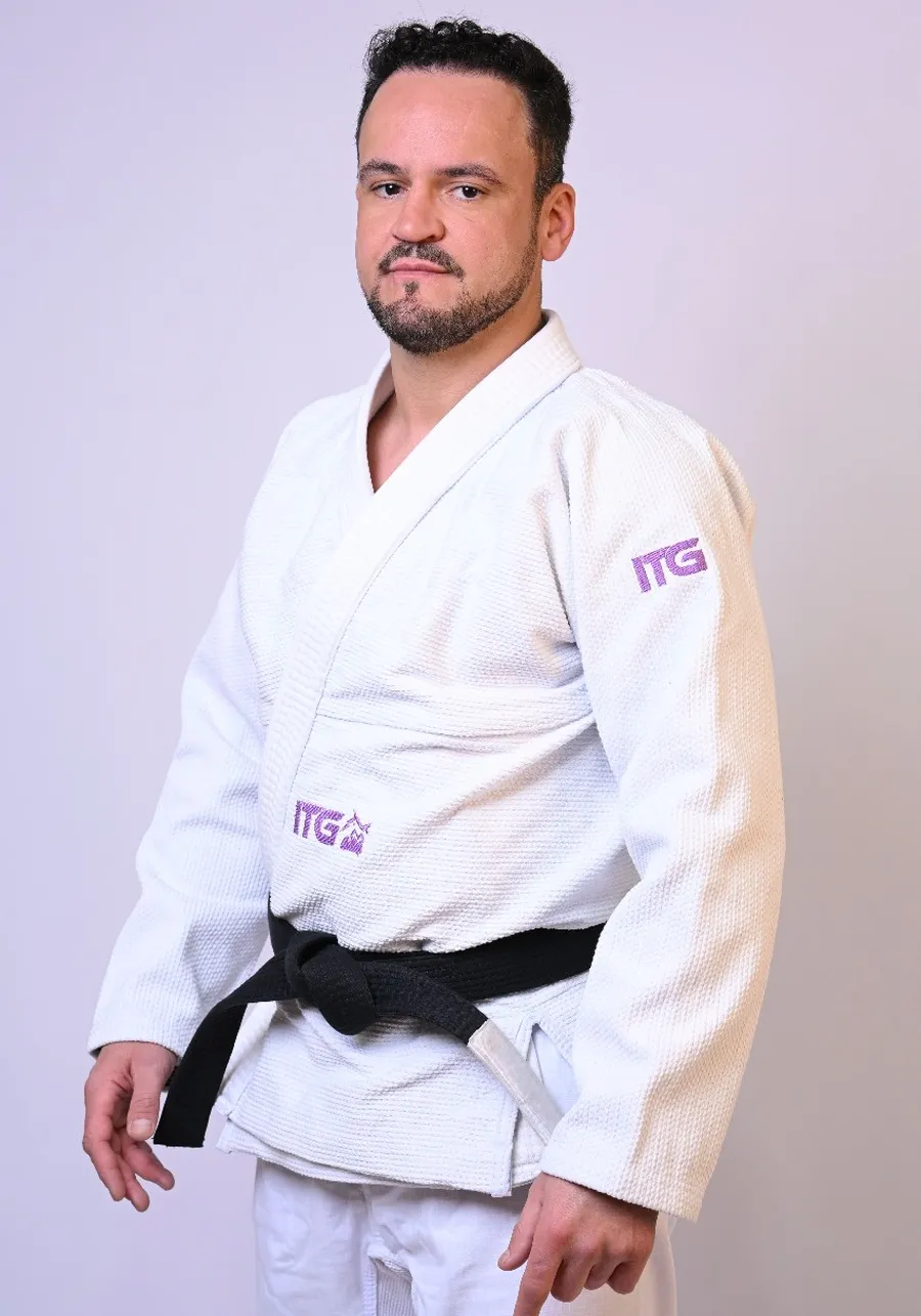 Kimono In The Guard Classic Purple 2025 BRANCO