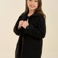 Vestido Infantil Tricot Chic com Blusa Off White - imagem 2