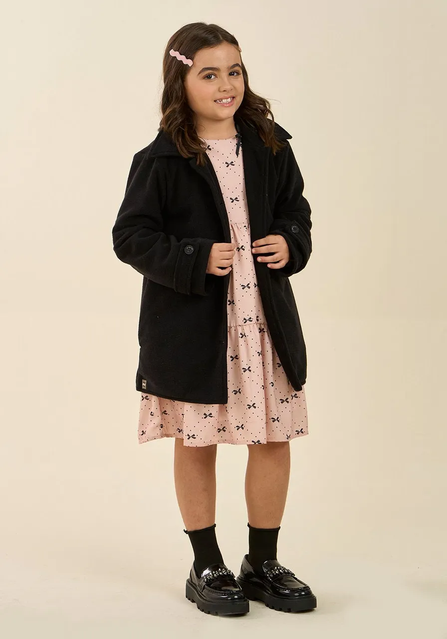 Conjunto Infantil Soft Urban com Saia Texturizada