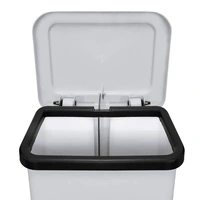 Lixeira Com Pedal  15 Litros  VERDE - imagem 2