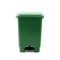 Lixeira Com Pedal  100 Litros  VERDE - imagem 1