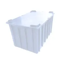 Caixa Organizadora 180 litros - Com Tampa - BRANCA - imagem 1