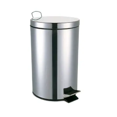 Lixeira em Aço Inox com Pedal - 20 Litros