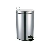 Lixeira em Aço Inox com Pedal - 12 Litros - imagem 3
